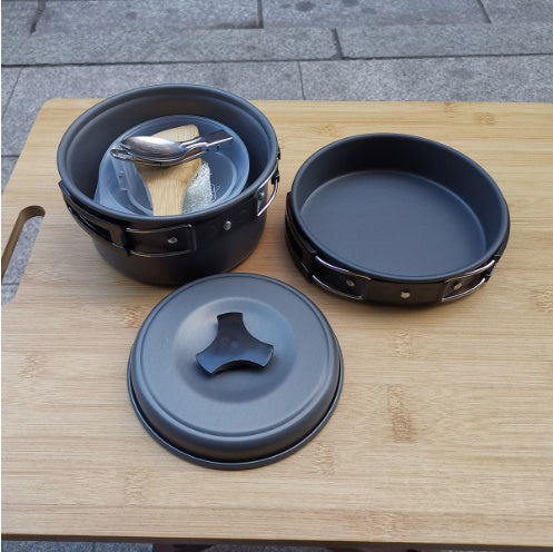 Outdoor cookware 1-2 people camping set