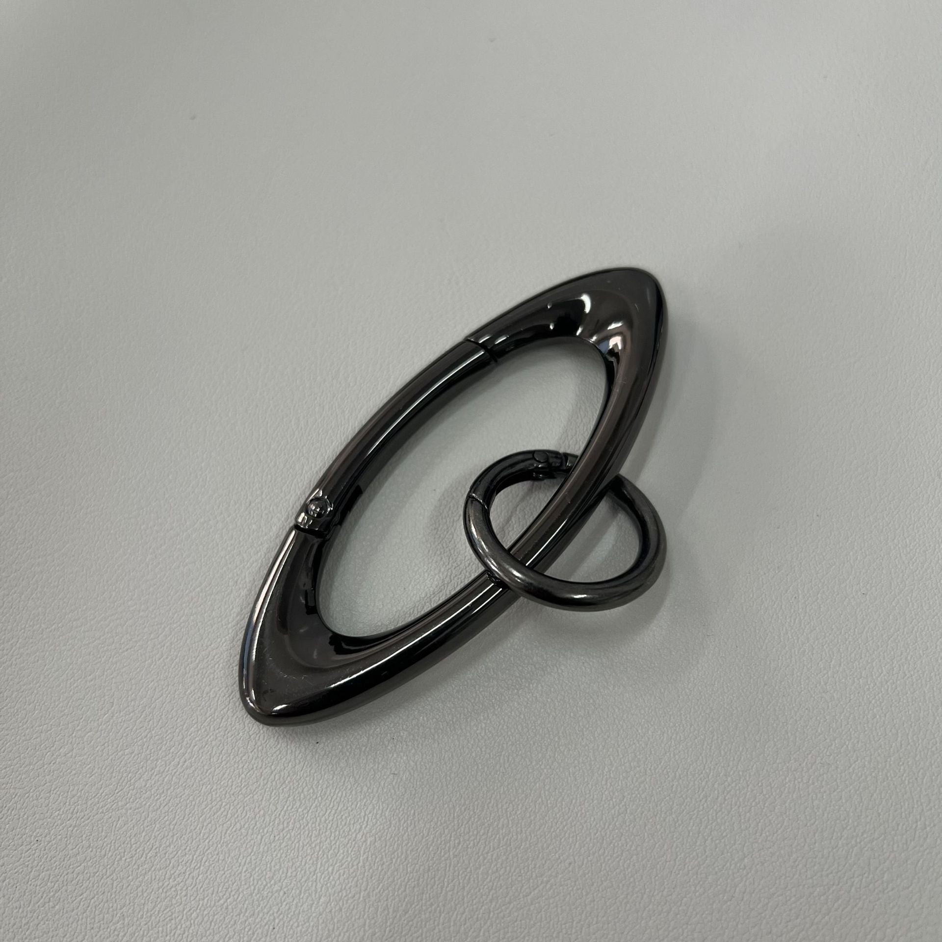 Oval Keychain Climbing Button Carabiner