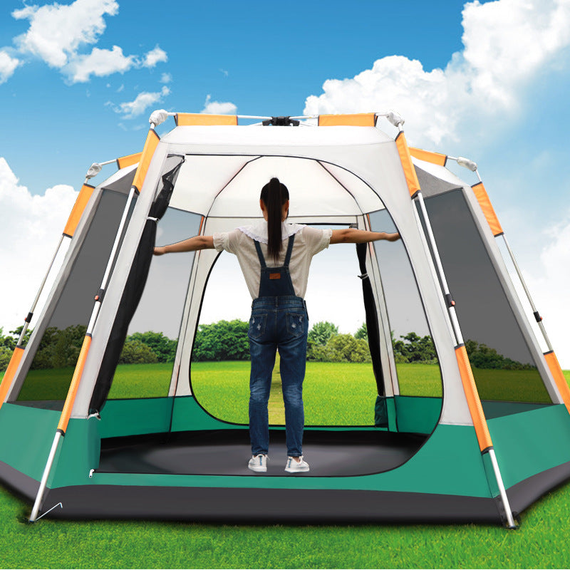 Outdoor 3-6 People Fully Automatic Camping Tent