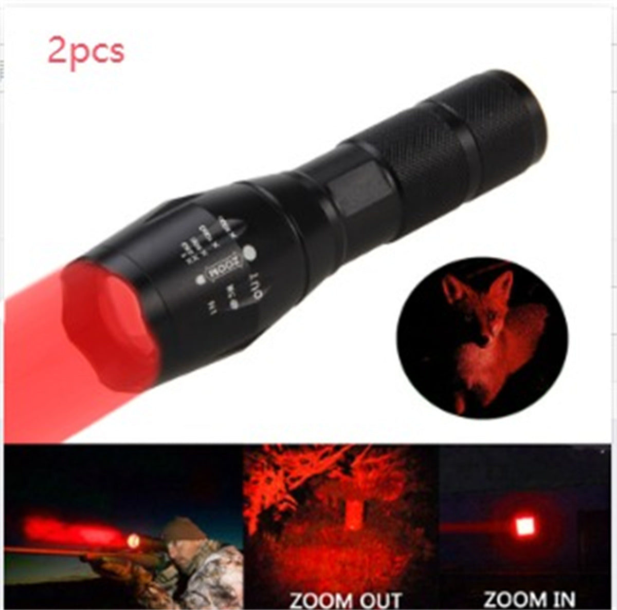 Portable Mini Flashlight Torch Light