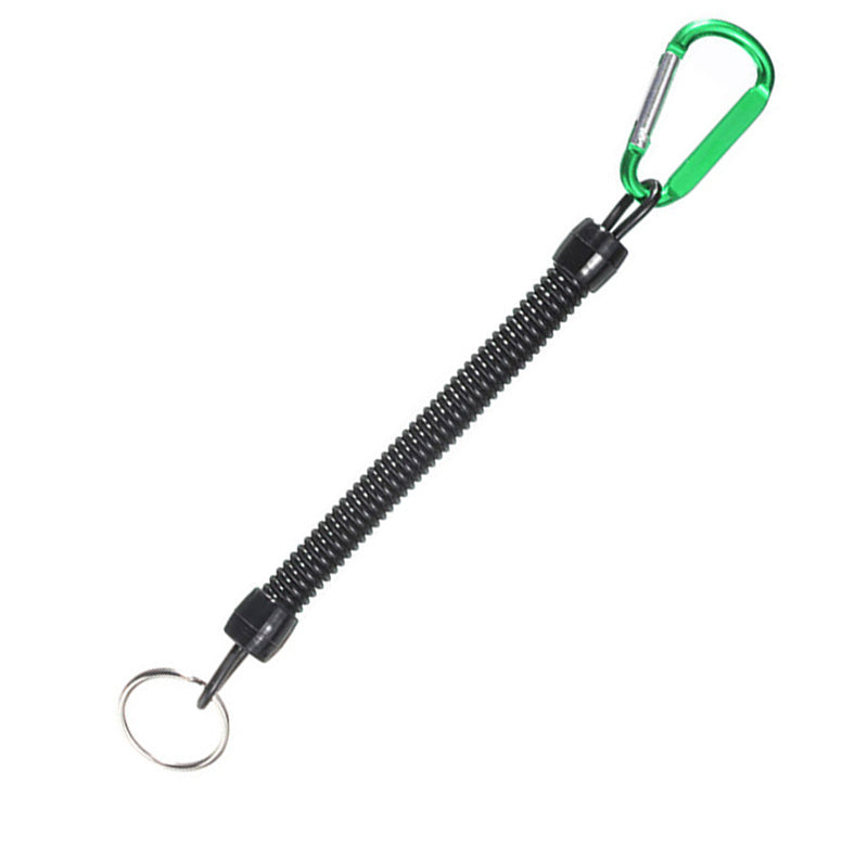Carabiner spring rope