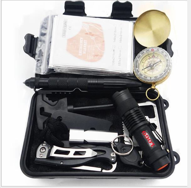 Multifunctional wild survival kit