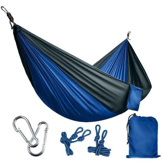 Portable Nylon Parachute Outdoor Double Hammock