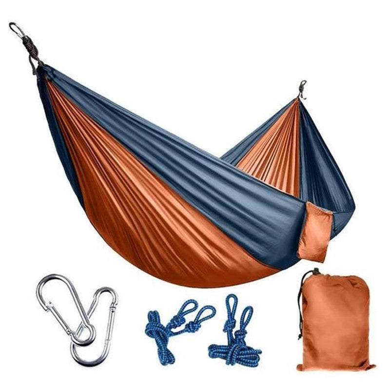Portable Nylon Parachute Outdoor Double Hammock