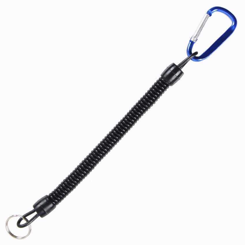 Carabiner spring rope
