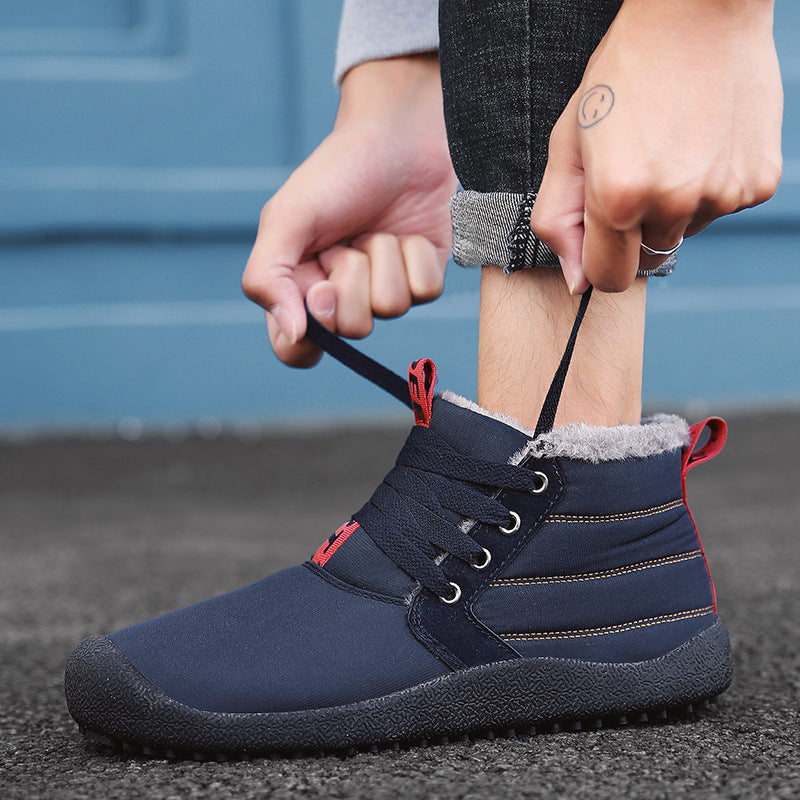 Waterproof outdoor cotton boots