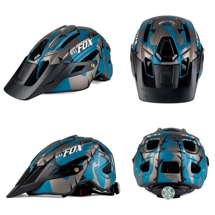 Bicycle helmet road bike integrated