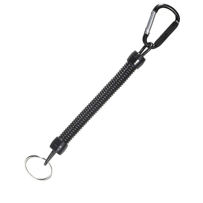Carabiner spring rope