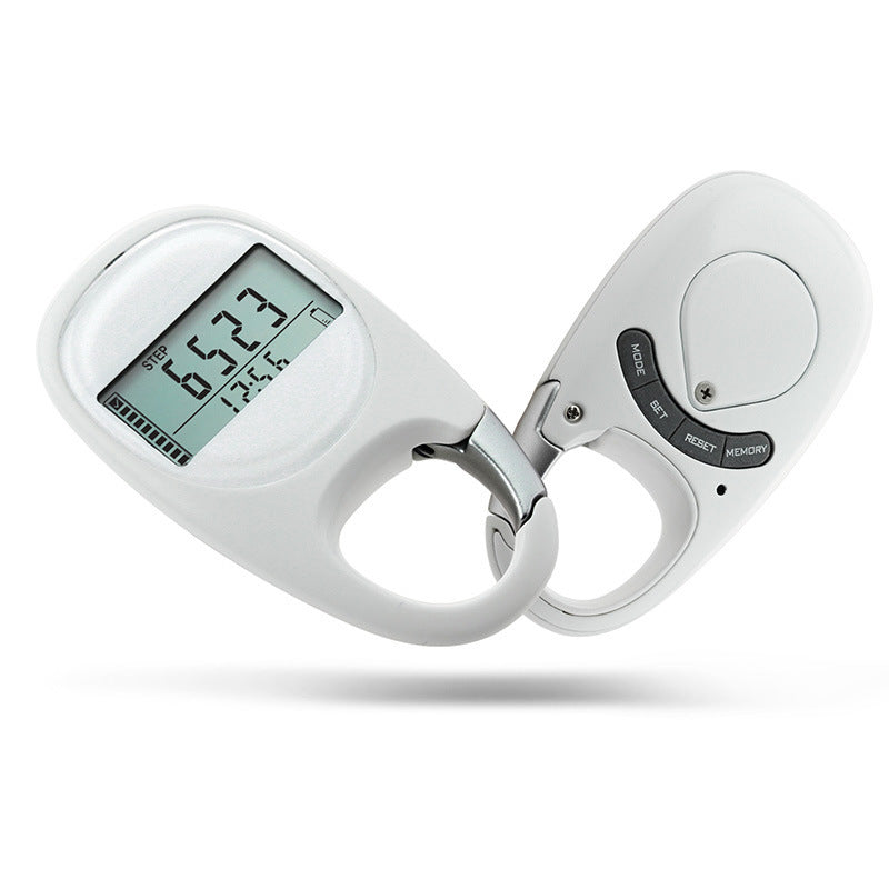 Carabiner Pedometer Keychain