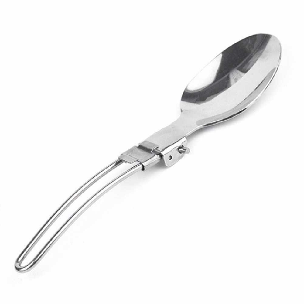 3pcs Set Folding Camping Cutlery Set