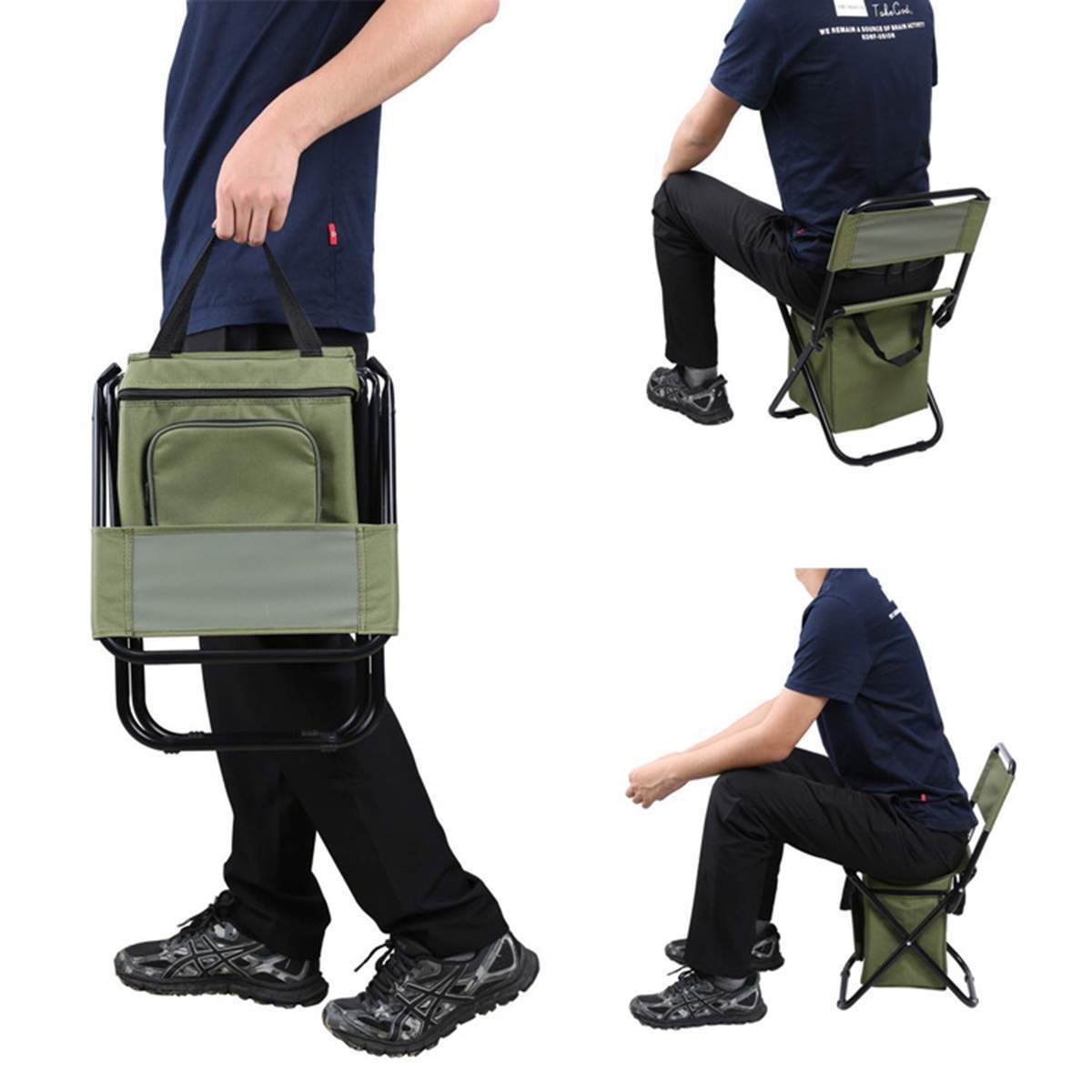 Folding Chair Backpack Folding Stool
