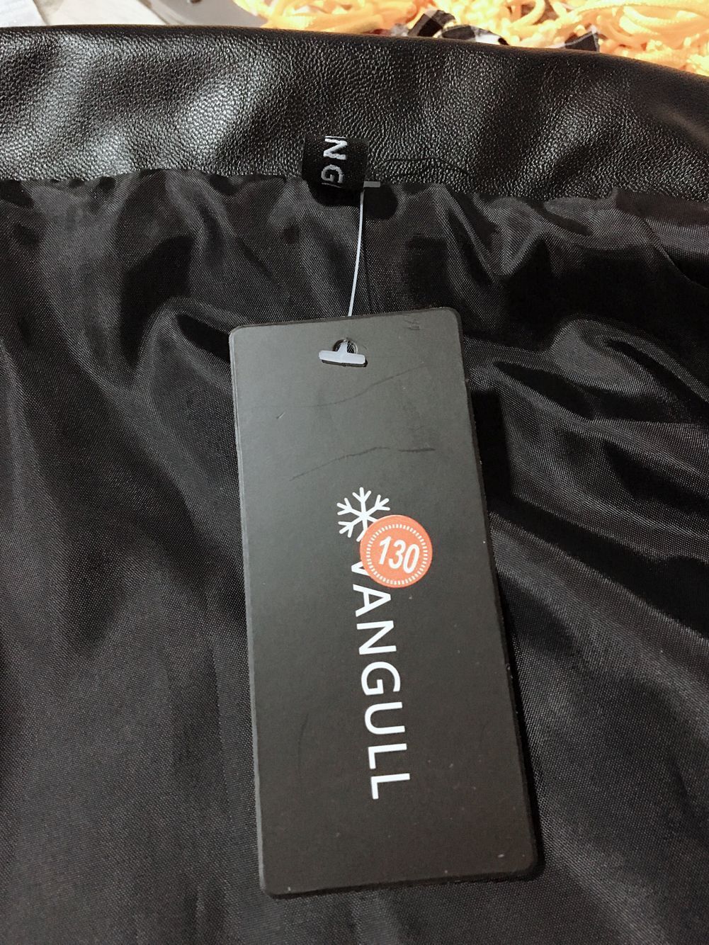 Kids Pu Leather Jacket