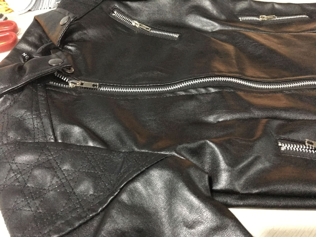 Kids Pu Leather Jacket