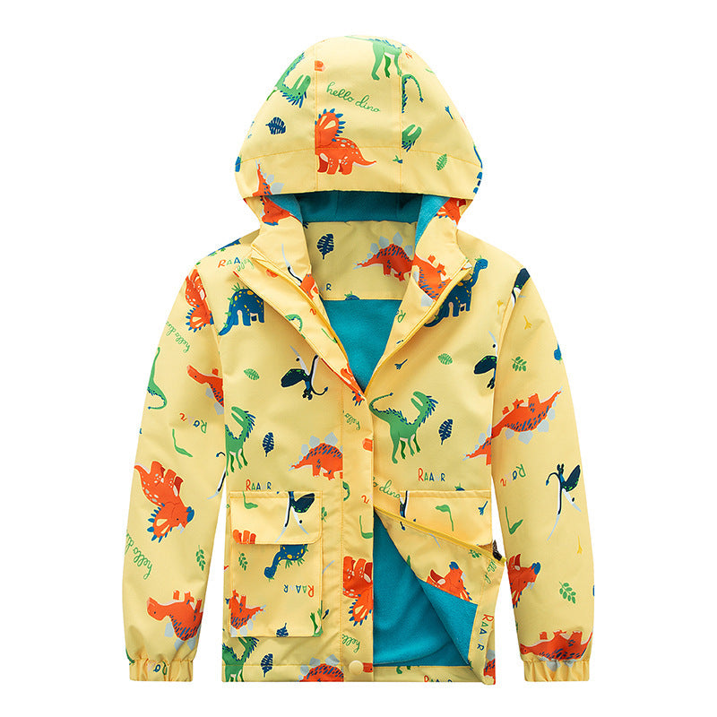 Kids' Coat Windproof Waterproof Jacket