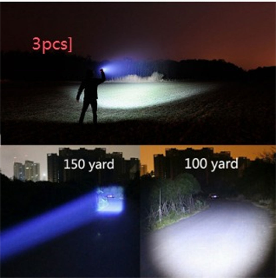 Portable Mini Flashlight Torch Light