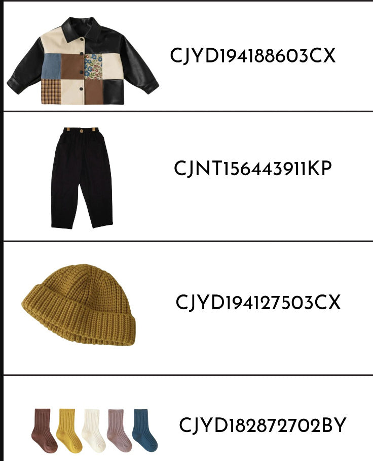 Baby Autumn And Winter Kids' Overcoat Boy's Leather