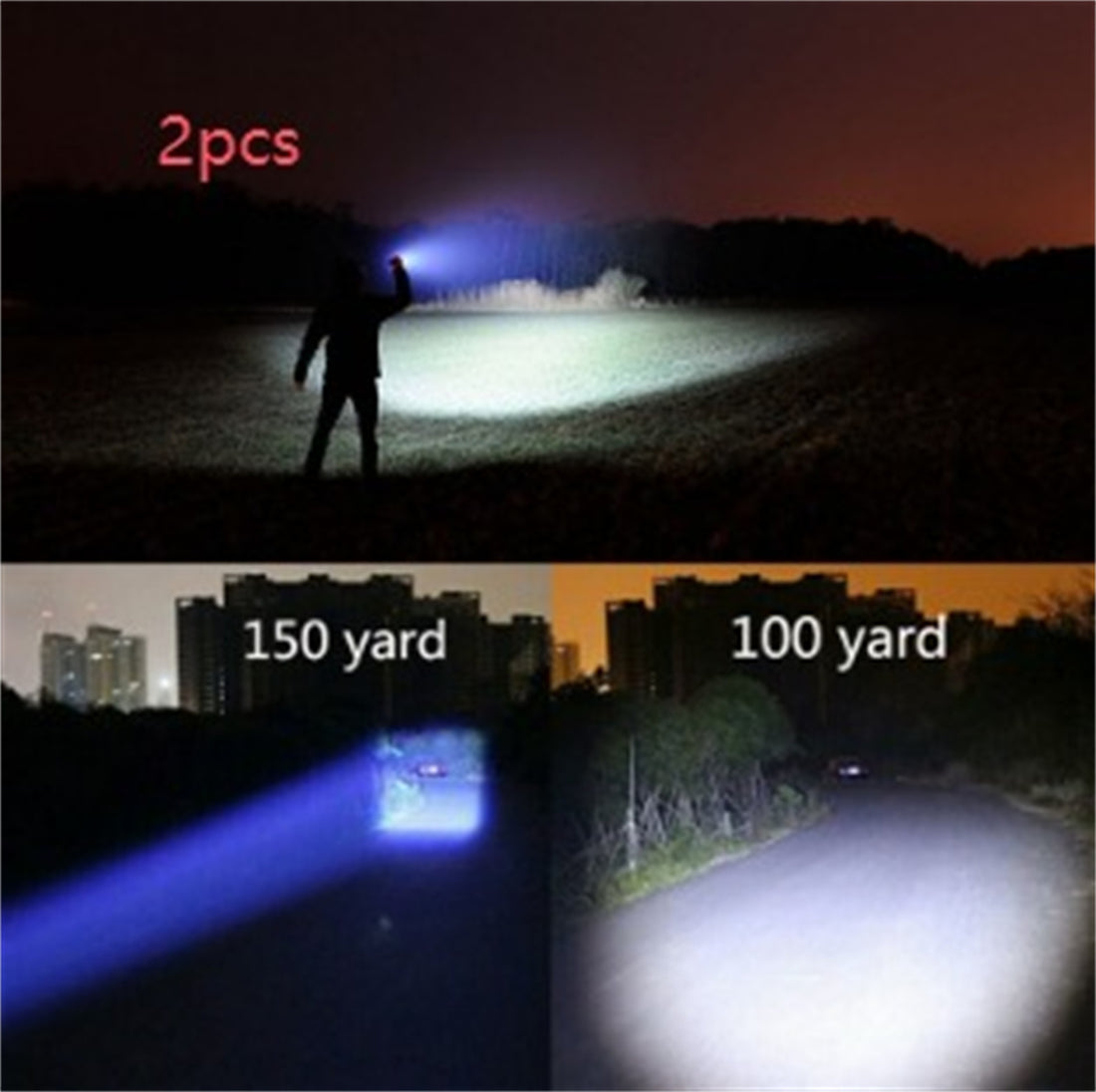 Portable Mini Flashlight Torch Light