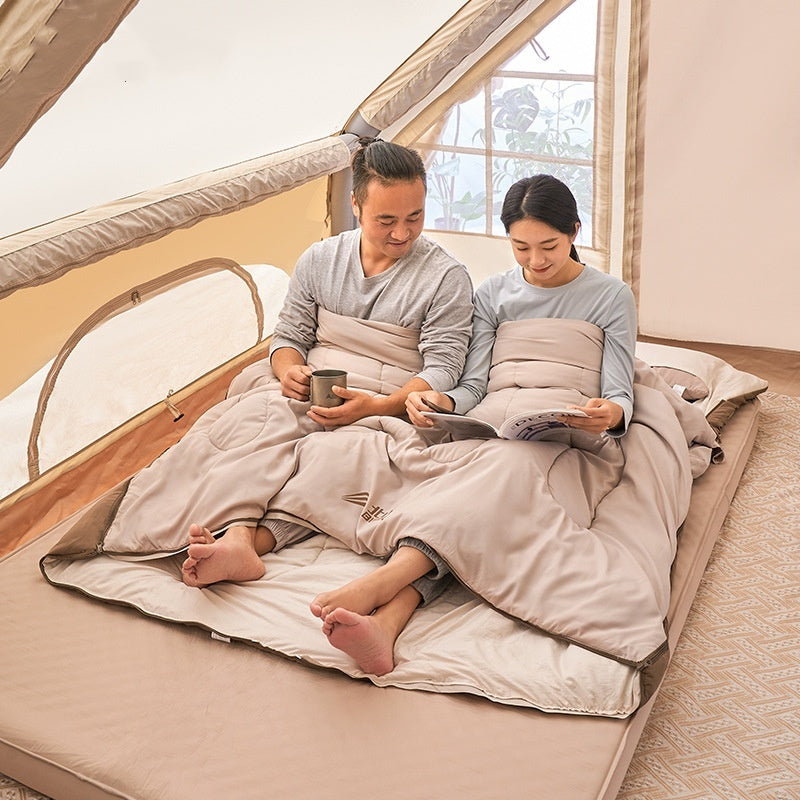 Double Sleeping Bag Outdoor Camping