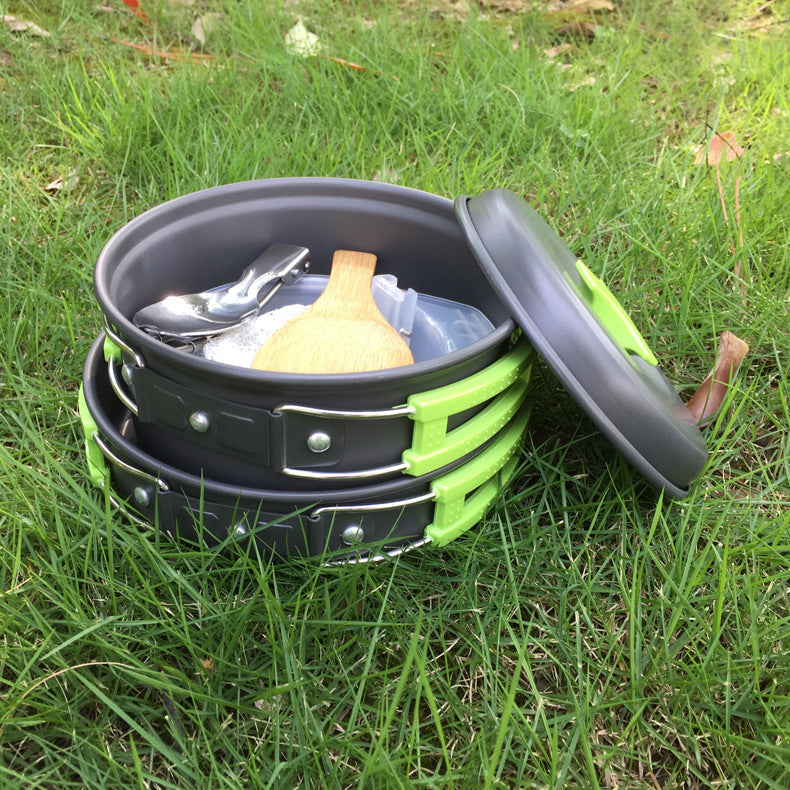Outdoor cookware 1-2 people camping set