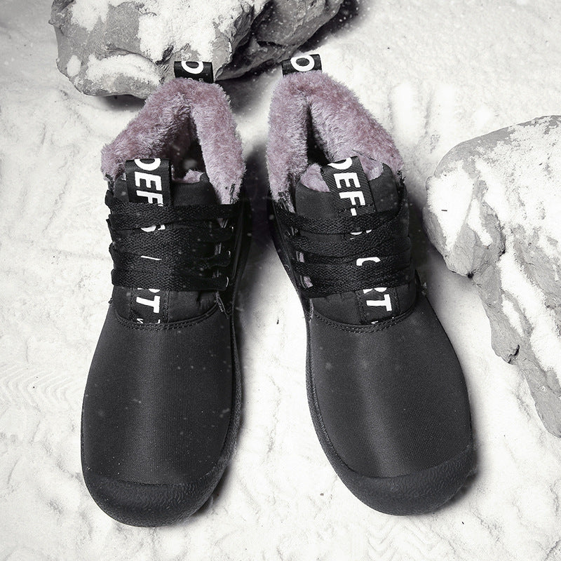 Waterproof outdoor cotton boots