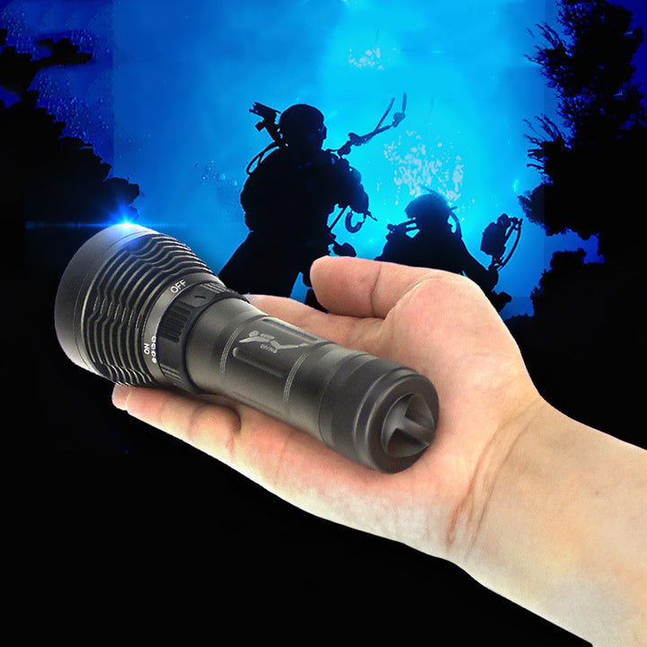Waterproof Diving Flashlight Professional Glare