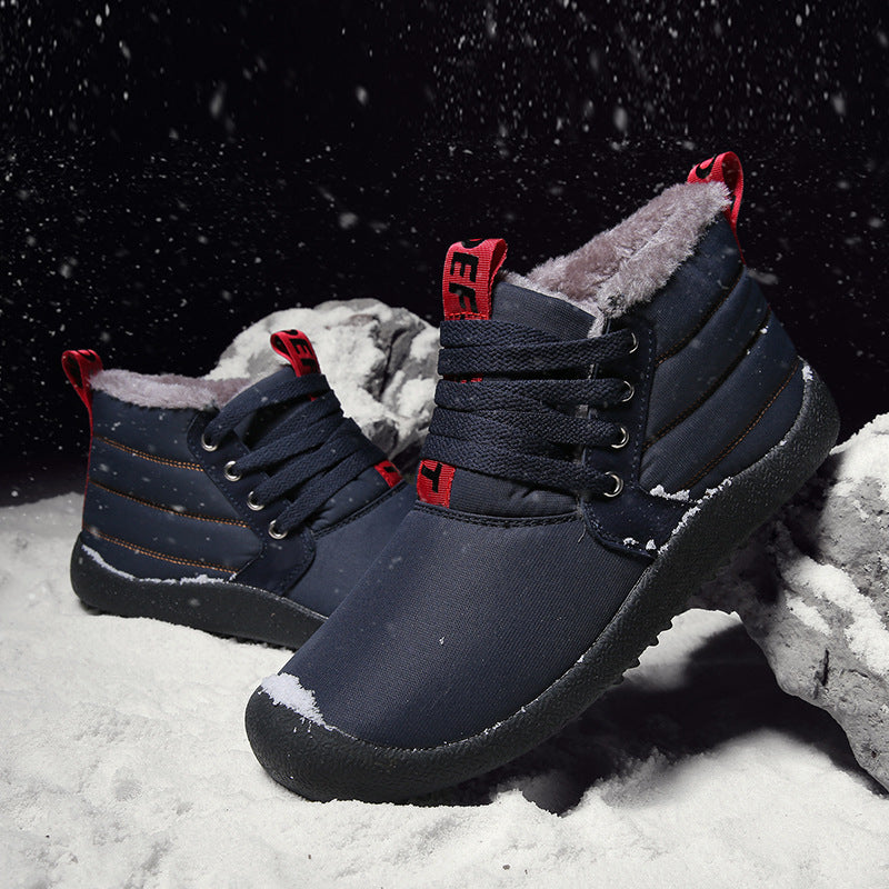 Waterproof outdoor cotton boots