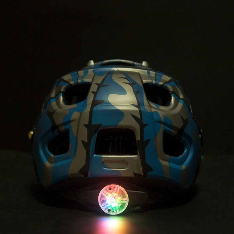 Bicycle helmet road bike integrated