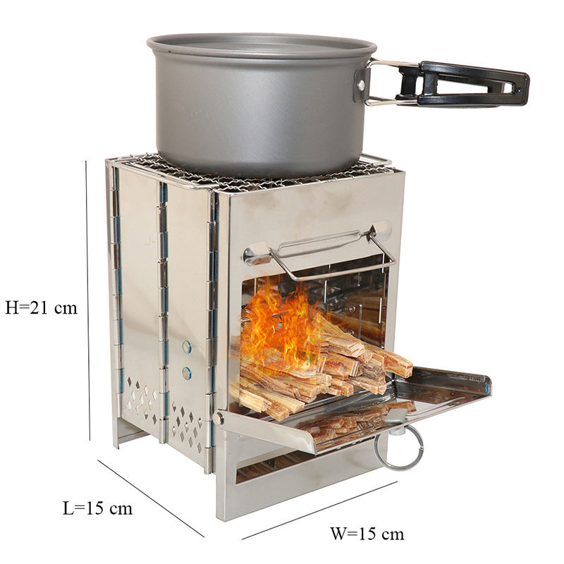 Lightweight Camping Outdoor Wood Stove