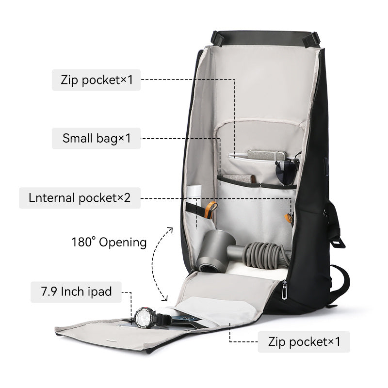 Men's Large Capacity Foldable Backpack