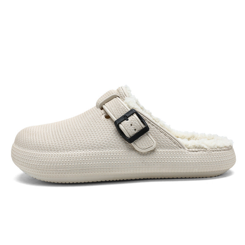 Autumn Travel Fleece-lined Slippers