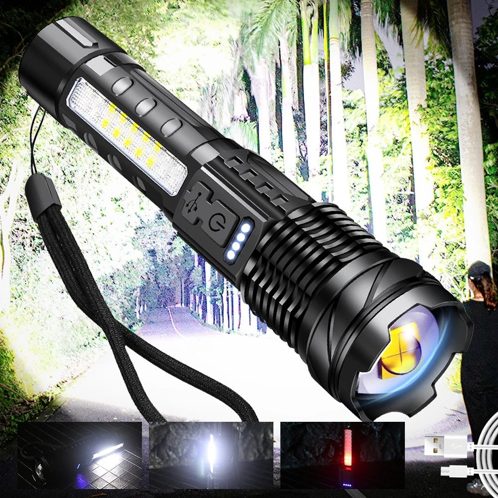White Laser Waterproof Light Flashlight