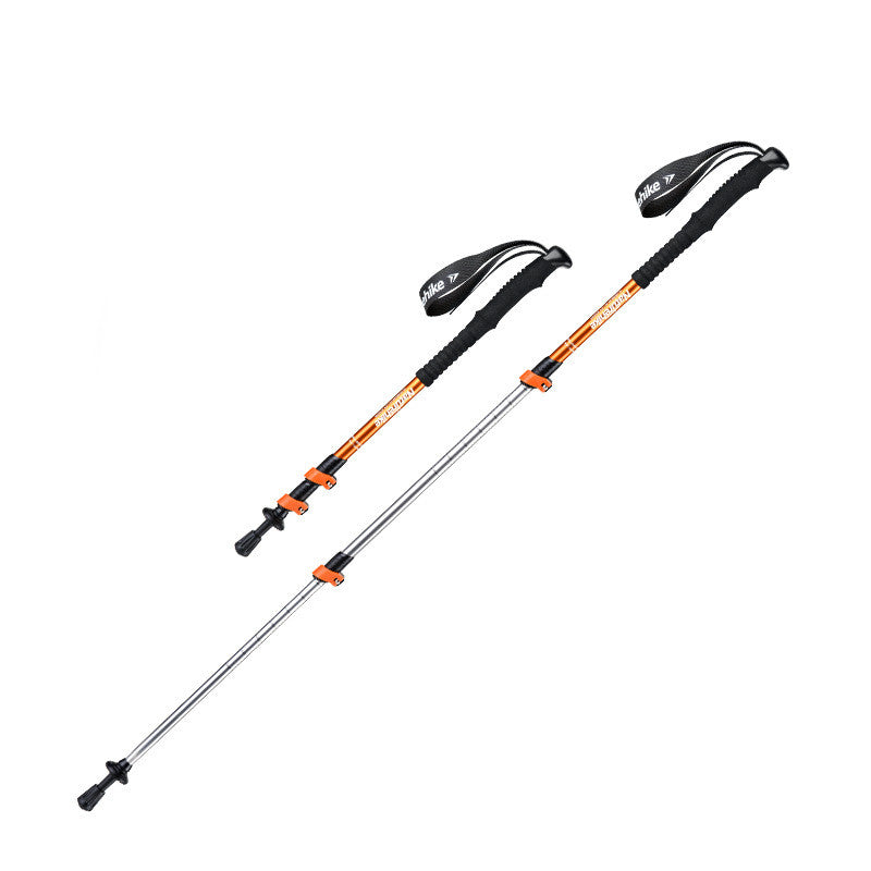 Outdoor Trekking Poles With Three Sections