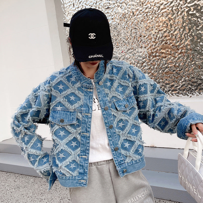 Fashion Short Design Denim Jacket