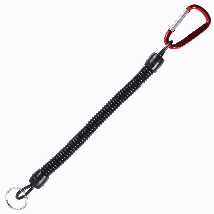 Carabiner spring rope
