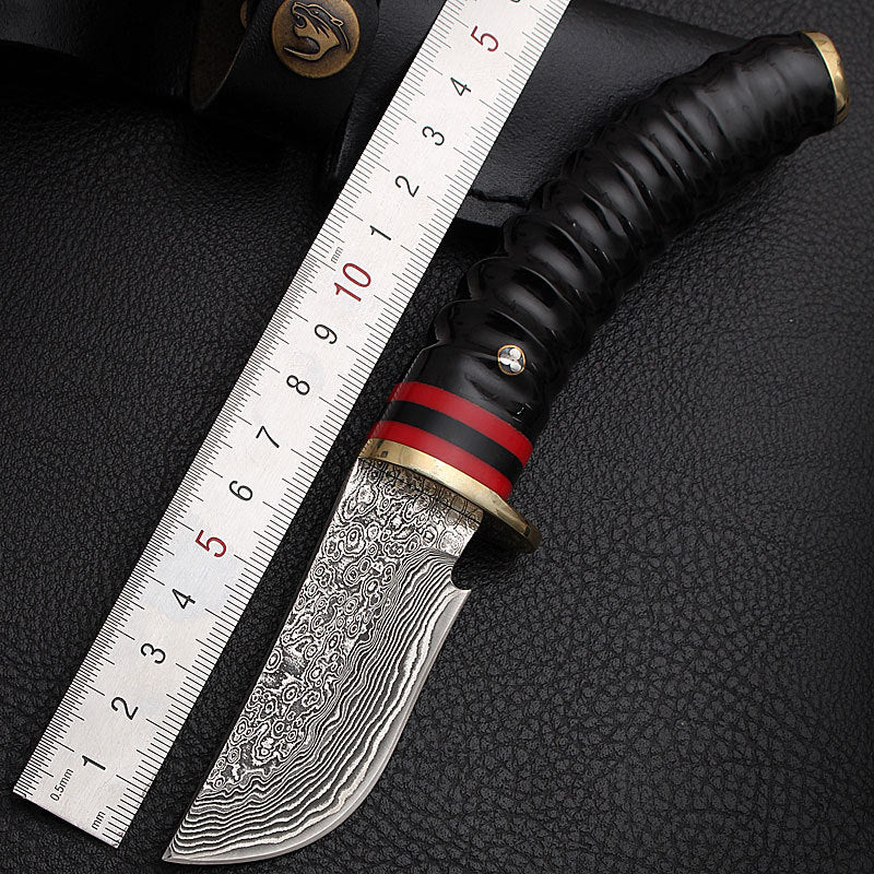 Handforged Damascus Hunting Knife