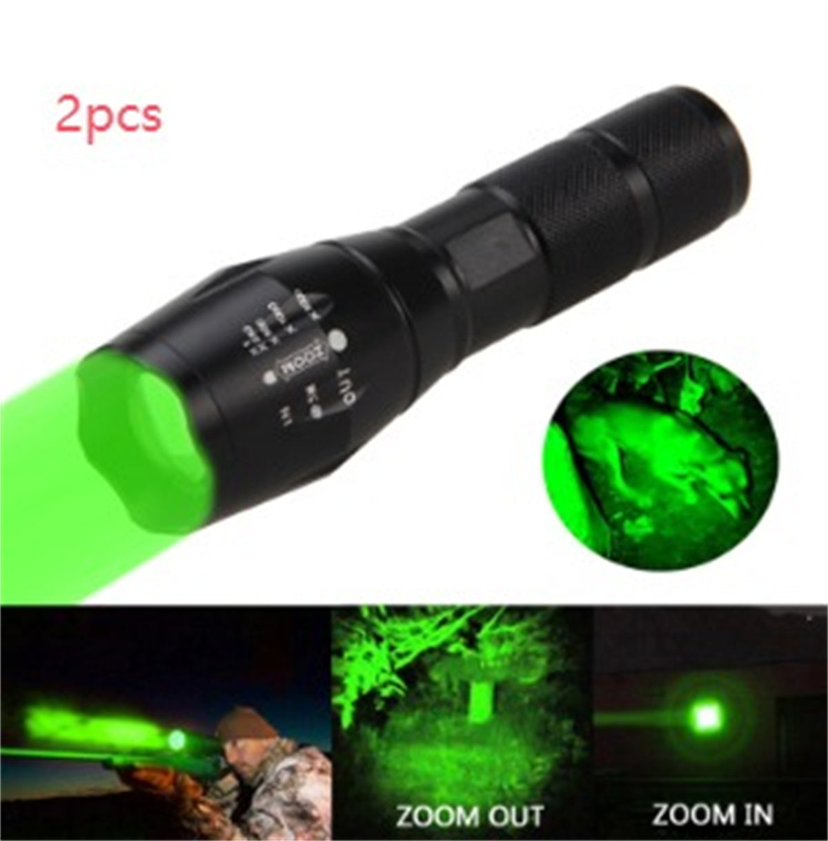 Portable Mini Flashlight Torch Light
