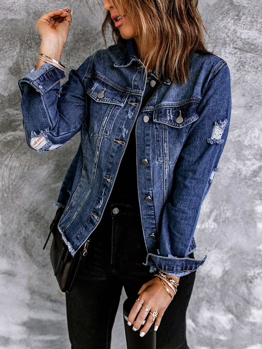 Washed Denim Jacket