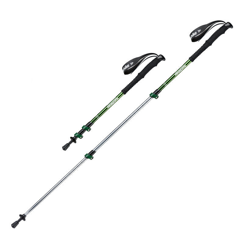 Outdoor Trekking Poles With Three Sections