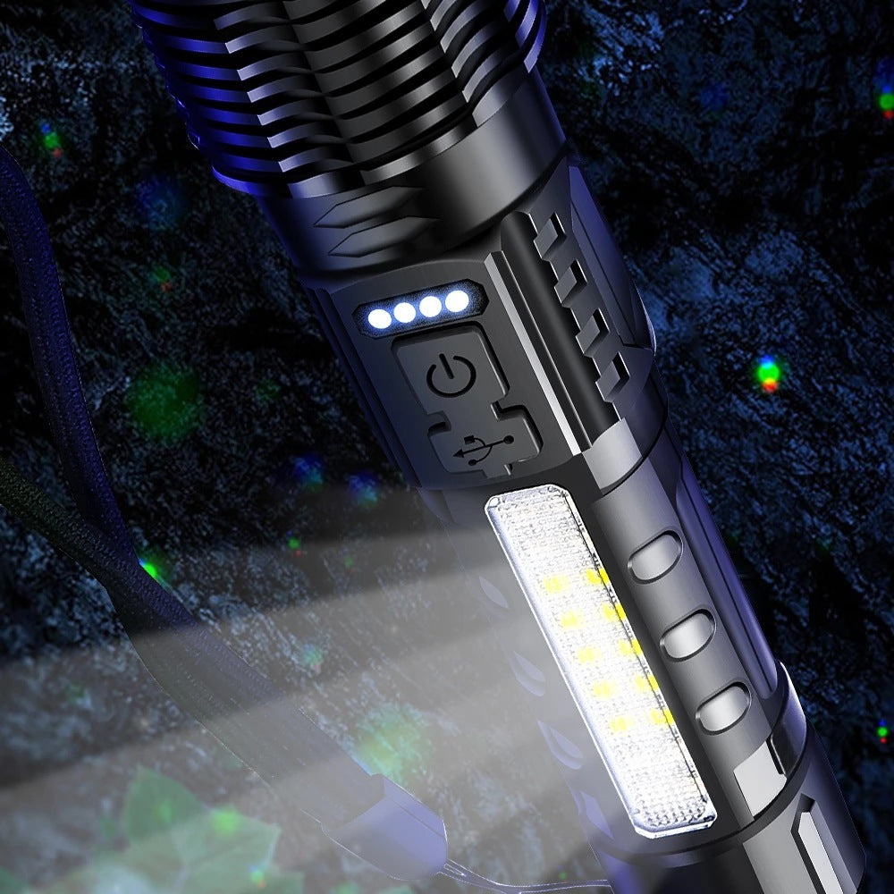 White Laser Waterproof Light Flashlight