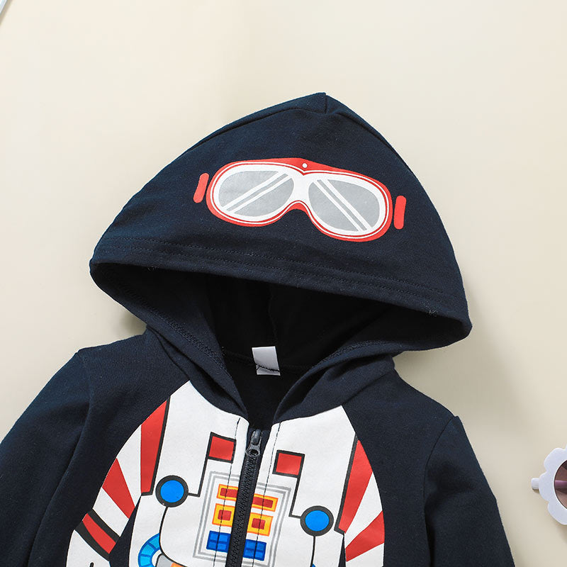 Children's Hooded Tops Jackets Kids