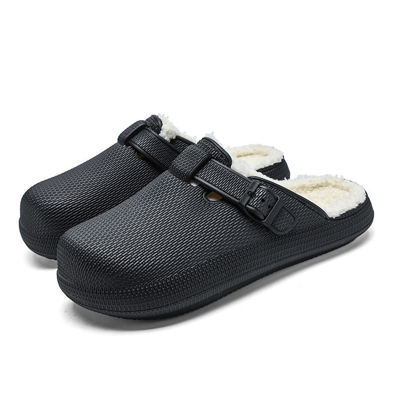 Autumn Travel Fleece-lined Slippers