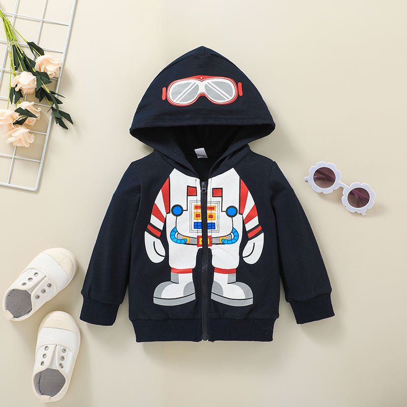 Children's Hooded Tops Jackets Kids