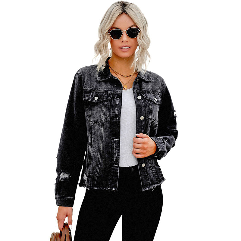 Washed Denim Jacket