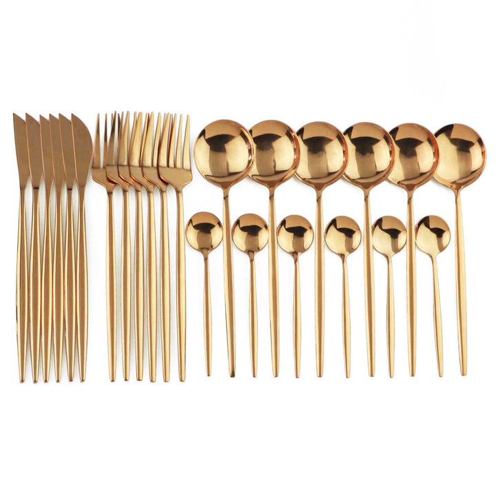 Stainless steel cutlery set