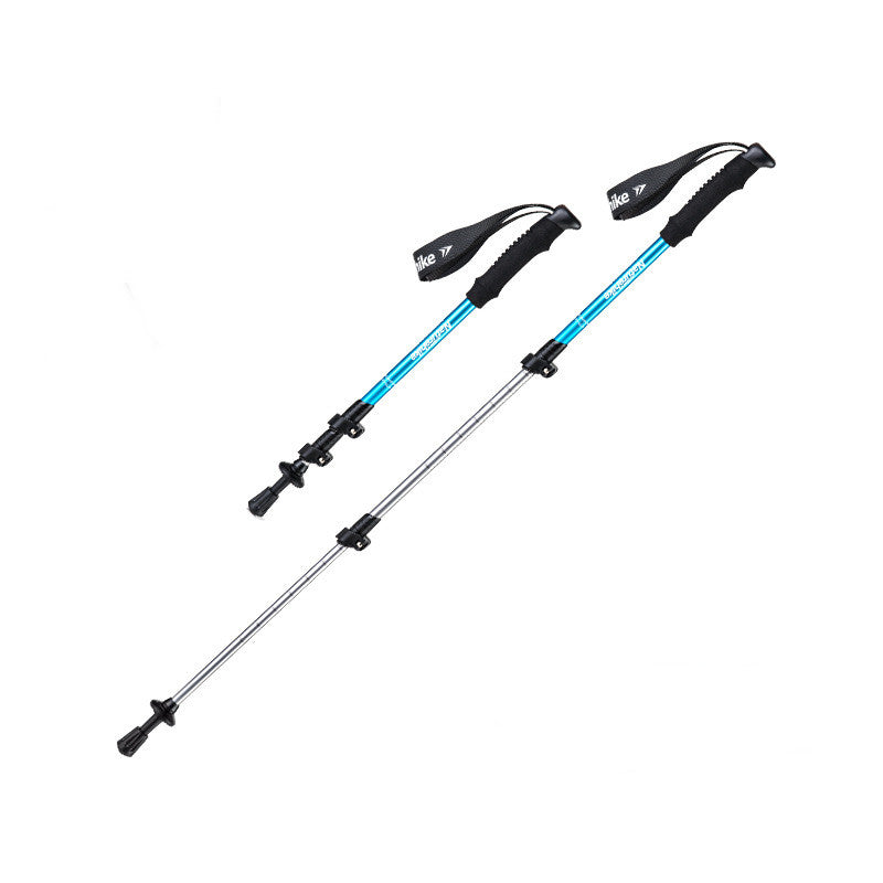 Outdoor Trekking Poles With Three Sections