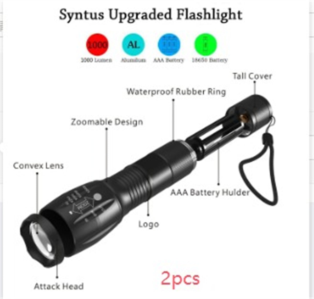 Portable Mini Flashlight Torch Light