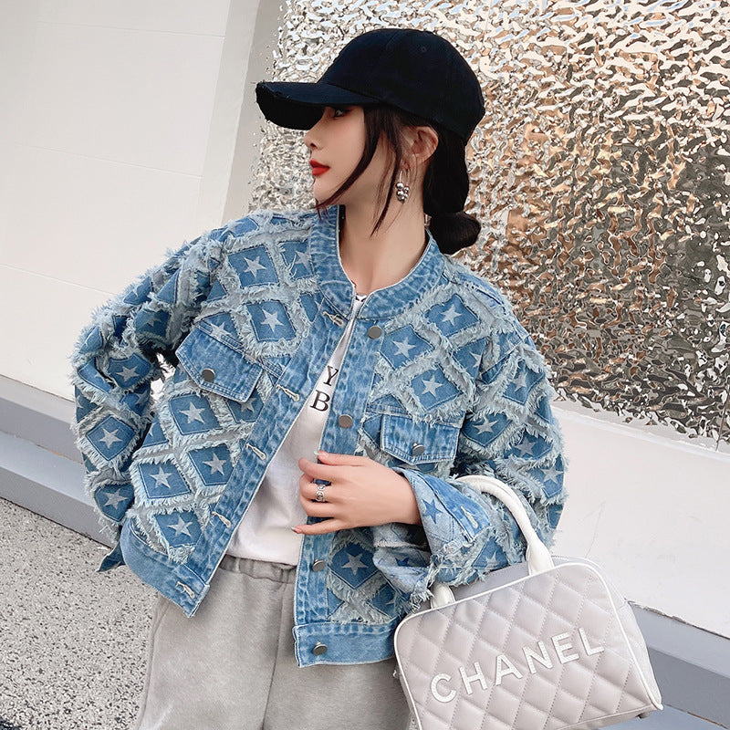 Fashion Short Design Denim Jacket