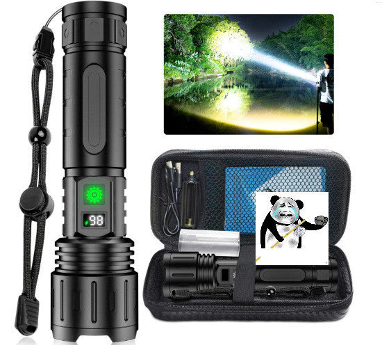 Strong Light Rechargeable Flashlight