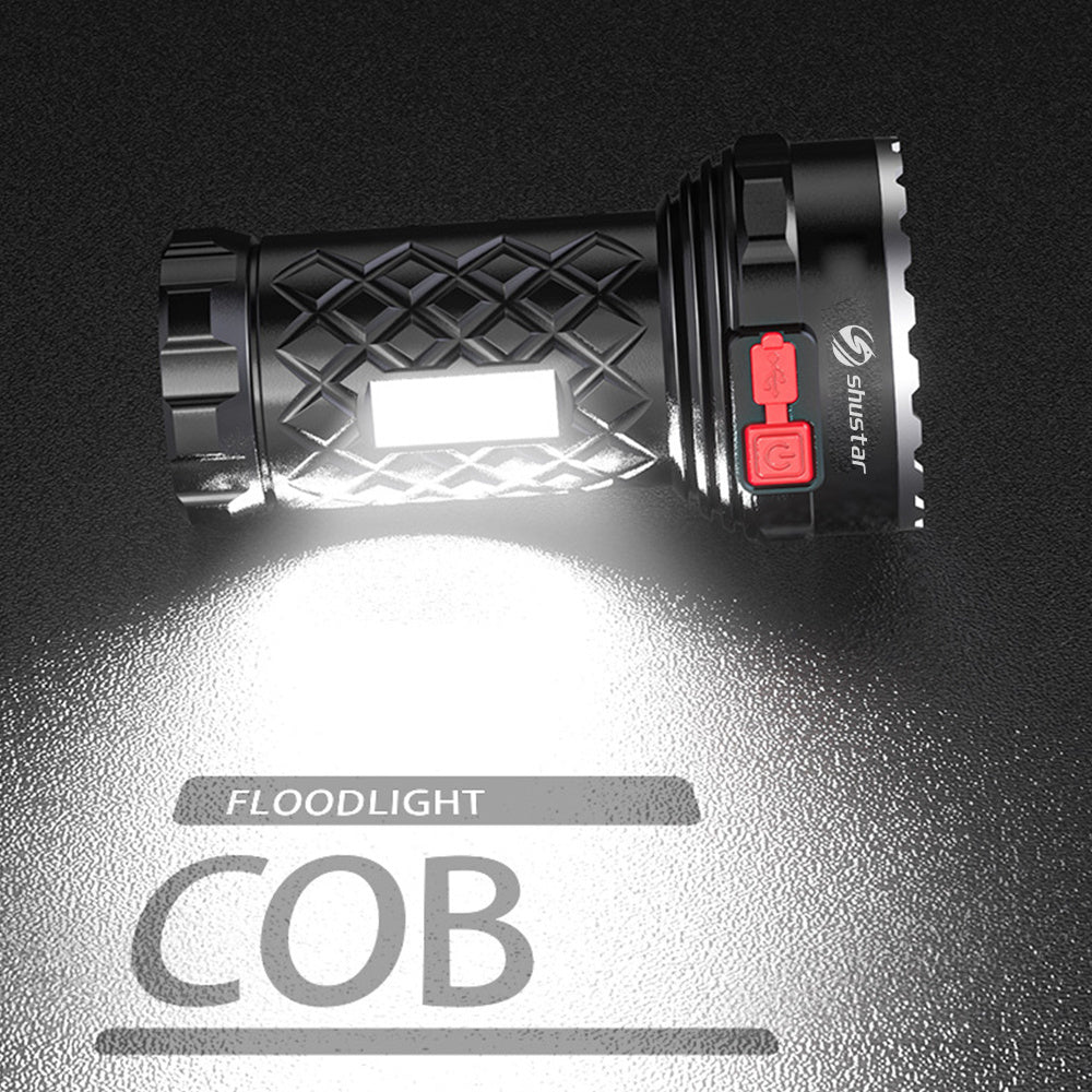 Multi-light Flashlight Rechargeable Waterproof