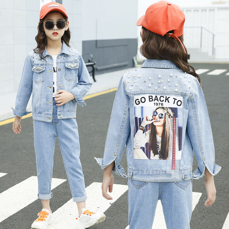 Girls Denim Jacket Kids